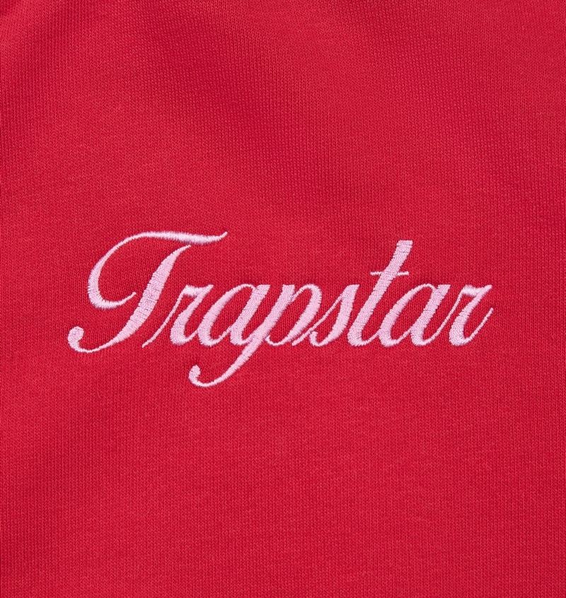 Chandals Trapstar TS-Star Zip Up Pista Top Mujer Rojos | Mexico-28394