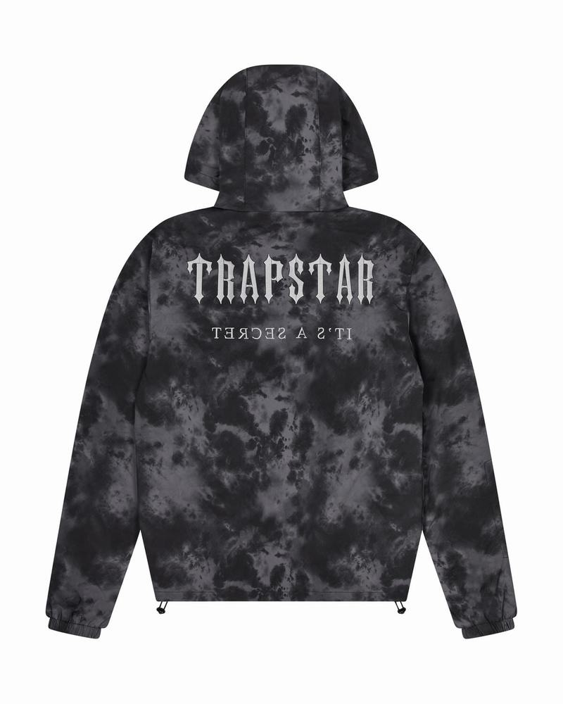 Chandals Trapstar Washed Irongate Hombre Negros | Mexico-85067