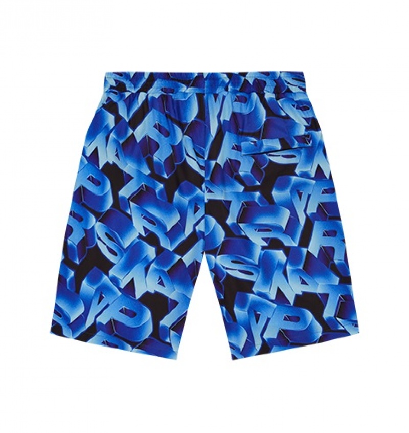 Conjuntos Trapstar 3D Swimming Shorts Hombre Azules | Mexico-59410