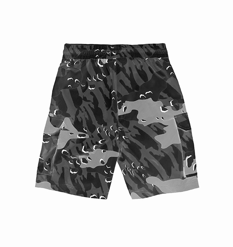 Conjuntos Trapstar Decoded Camo Shorts Hombre Negros Camuflados | Mexico-57430