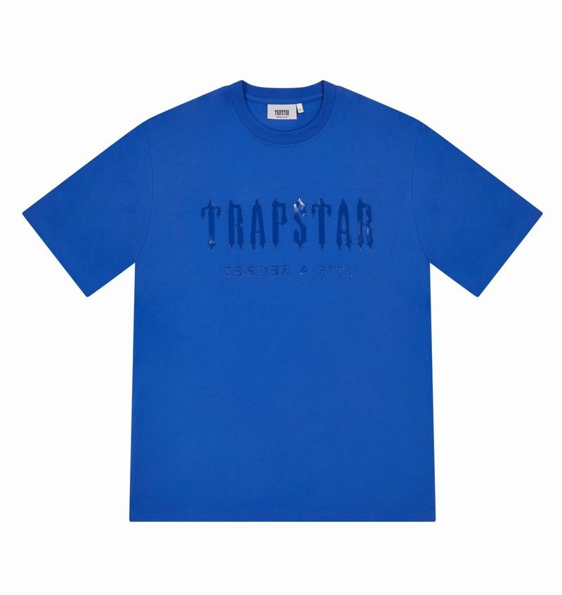 Conjuntos Trapstar Decoded Gel Shorts Hombre Azules | Mexico-83524