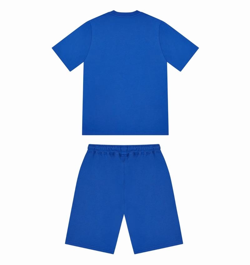 Conjuntos Trapstar Decoded Gel Shorts Hombre Azules | Mexico-83524