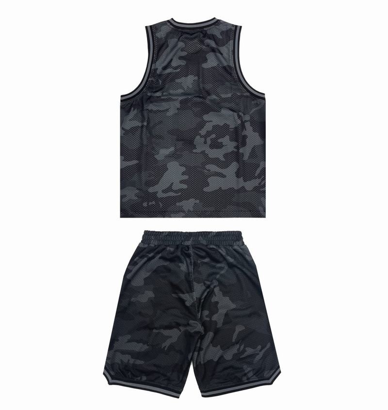 Conjuntos Trapstar *PRE ORDER* Shooters SS23 Basketball Shorts Hombre Negros Camuflados | Mexico-10976