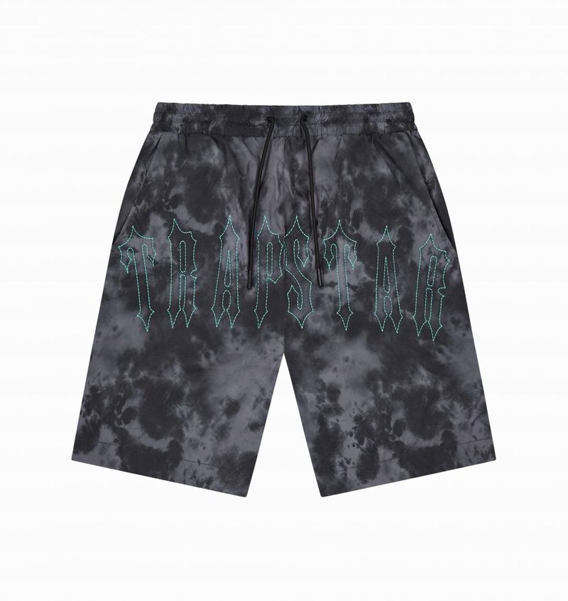 Conjuntos Trapstar Pigment Irongate Shorts Hombre Negros | Mexico-50738