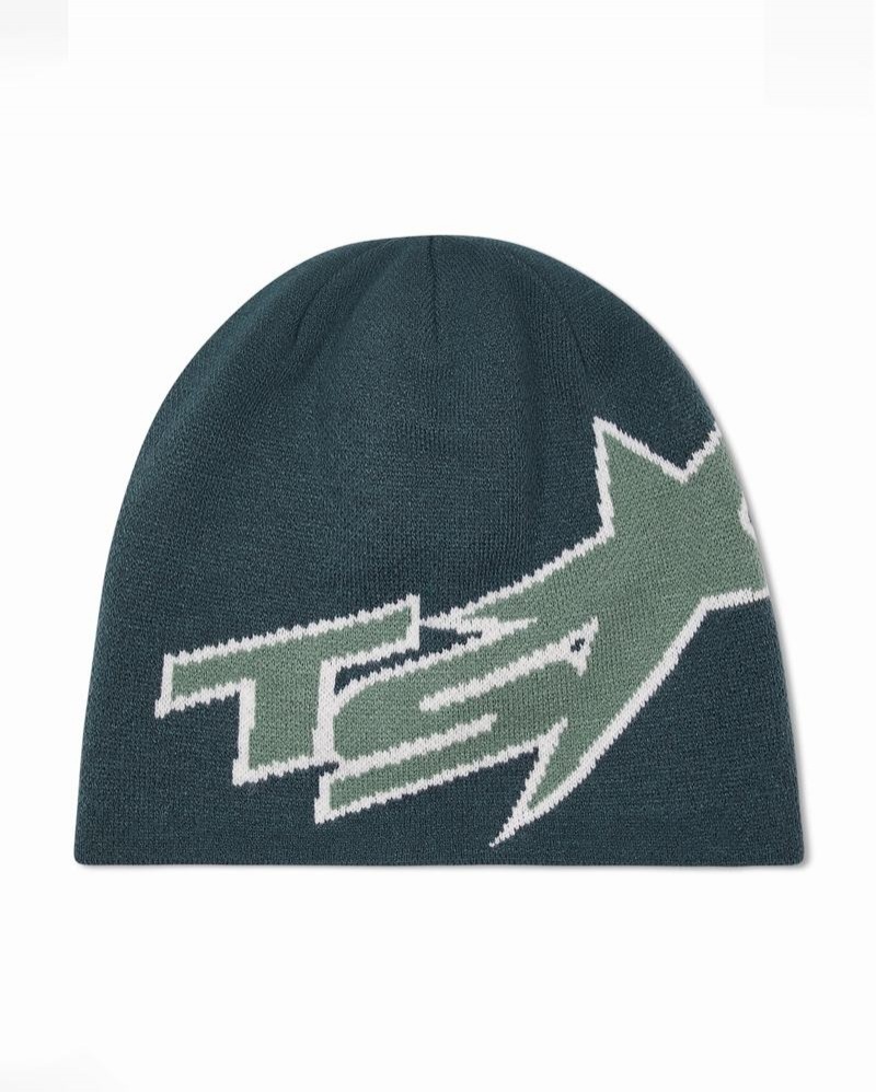 Gorro Trapstar TS Star Hombre Verdes | Mexico-94506