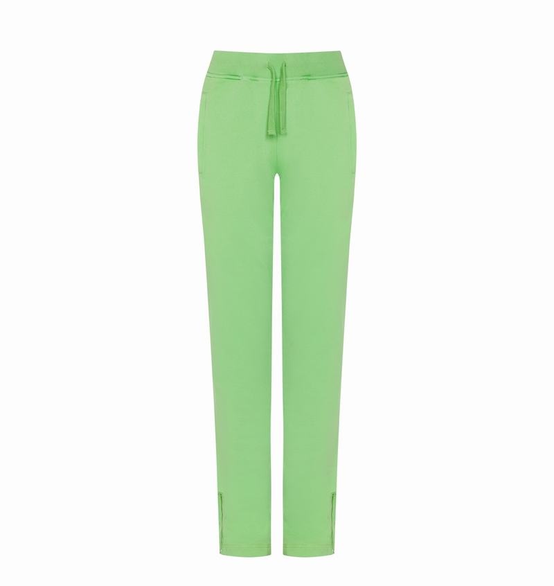 Pantalon Trapstar Irongate Split Leg Jogging Mujer Verdes | Mexico-15908