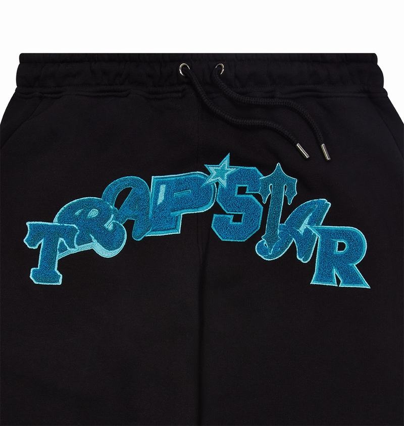 Pantalon Trapstar Wildcard Jogging Hombre Negros Turquesa | Mexico-49710