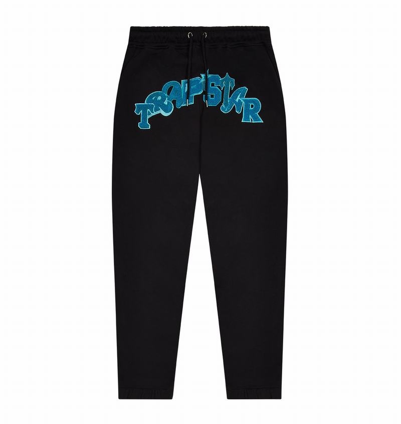 Pantalon Trapstar Wildcard Jogging Hombre Negros Turquesa | Mexico-49710