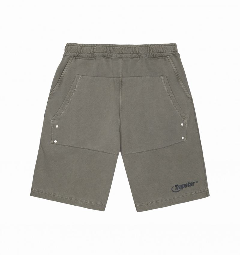 Short Trapstar Hyperdrive Reinforced Rivet Hombre Kaki | Mexico-82514