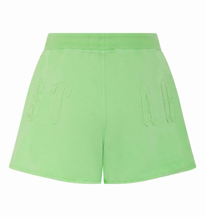 Short Trapstar Irongate Arch Applique Mujer Verdes | Mexico-13064