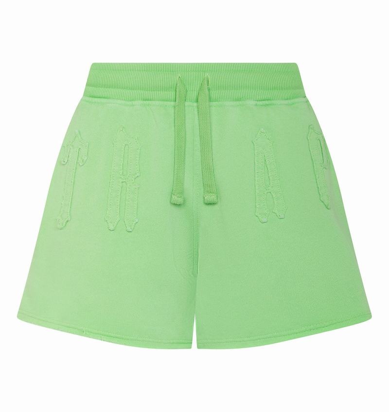 Short Trapstar Irongate Arch Applique Mujer Verdes | Mexico-13064