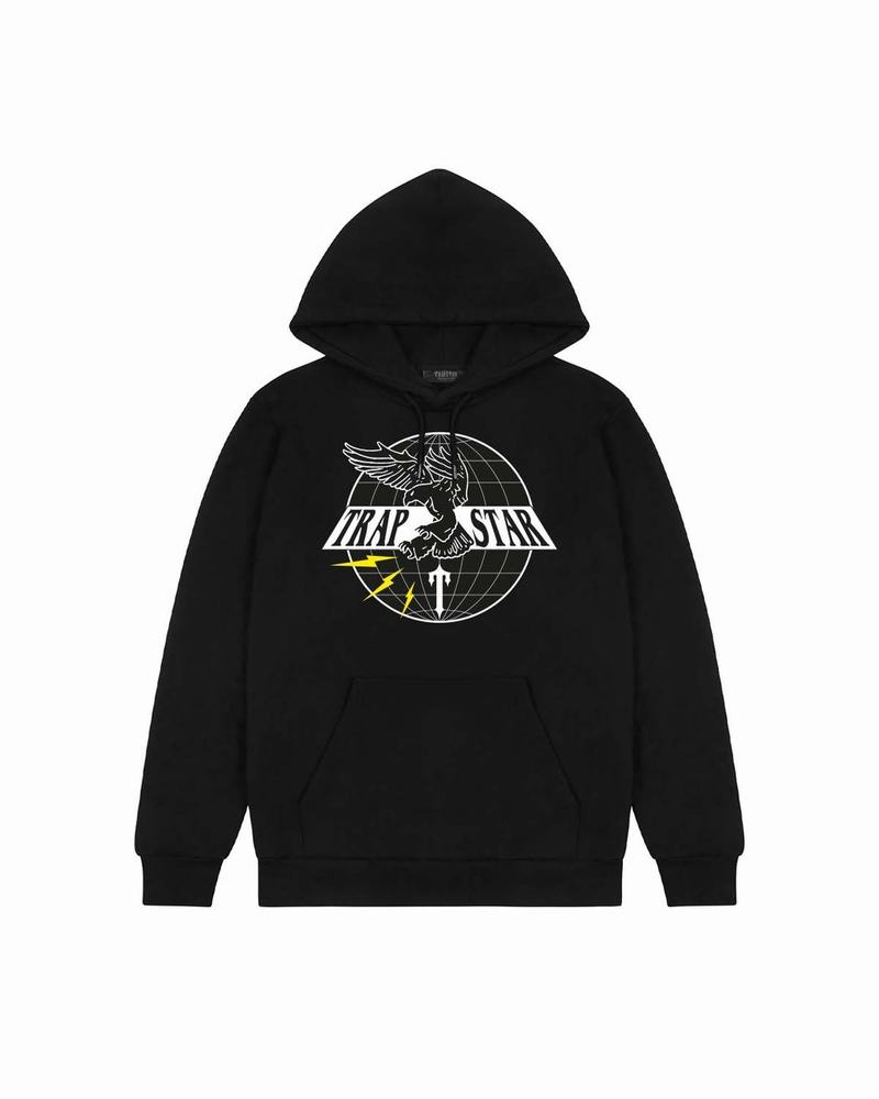 Sudadera con Capucha Trapstar Airforce Irongate T Hombre Negros | Mexico-25736