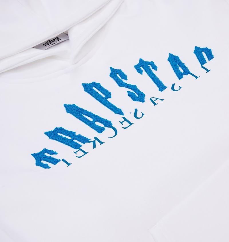 Sudadera con Capucha Trapstar De-Con Arch Hombre Blancos Azules | Mexico-91256