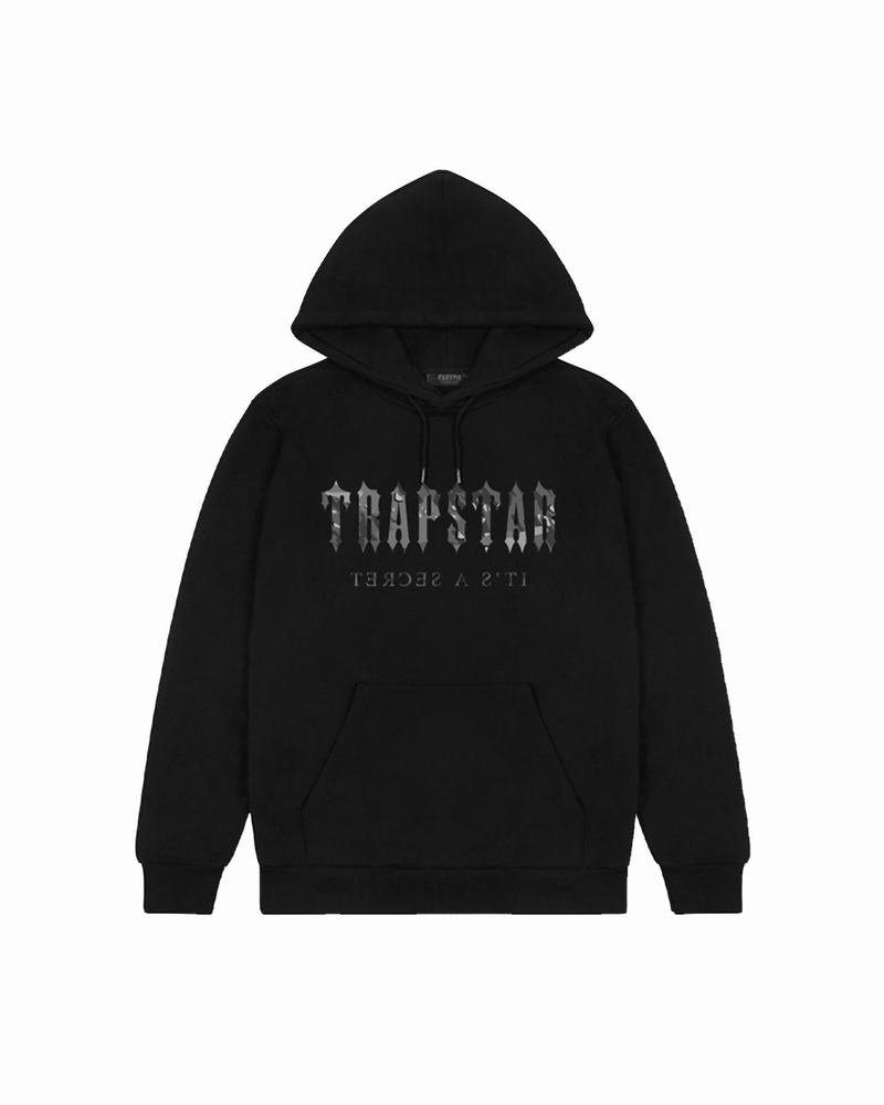 Sudadera con Capucha Trapstar Decoded Camo Hombre Negros | Mexico-53729