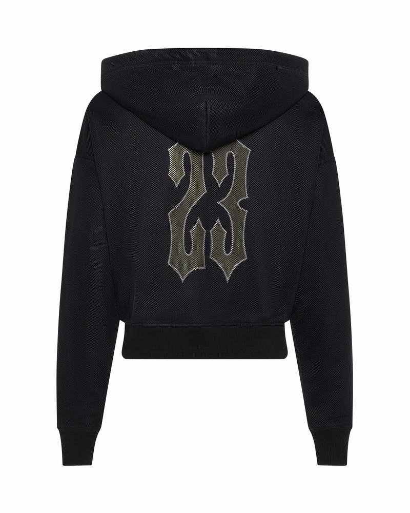 Sudadera con Capucha Trapstar Mesh Irongate Arch Mujer Negros | Mexico-68519