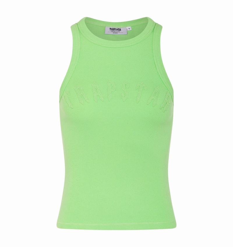 Tops Trapstar Irongate Vest Mujer Verdes | Mexico-21637