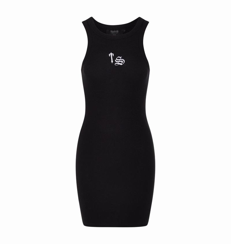 Vestido Trapstar Script Racer Mujer Negros | Mexico-01278