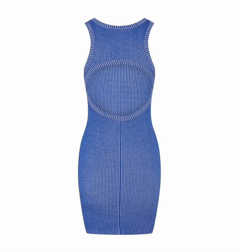 Vestido Trapstar Two Tone Hyperdrive Mujer Azules | Mexico-15098